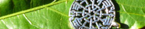 leaf with Islamic jewellery