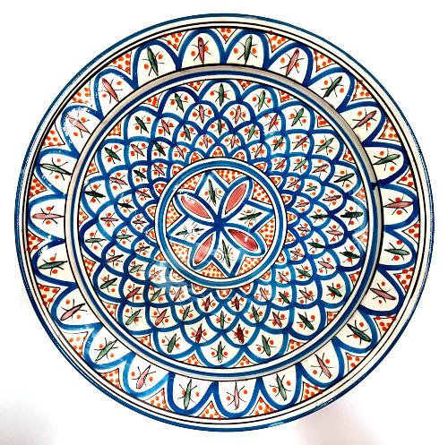Moroccan decorative plate